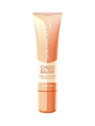 Baume à lèvre Jaune Femme La Provencale Chiquibaume 02 Soleil Pêche 1