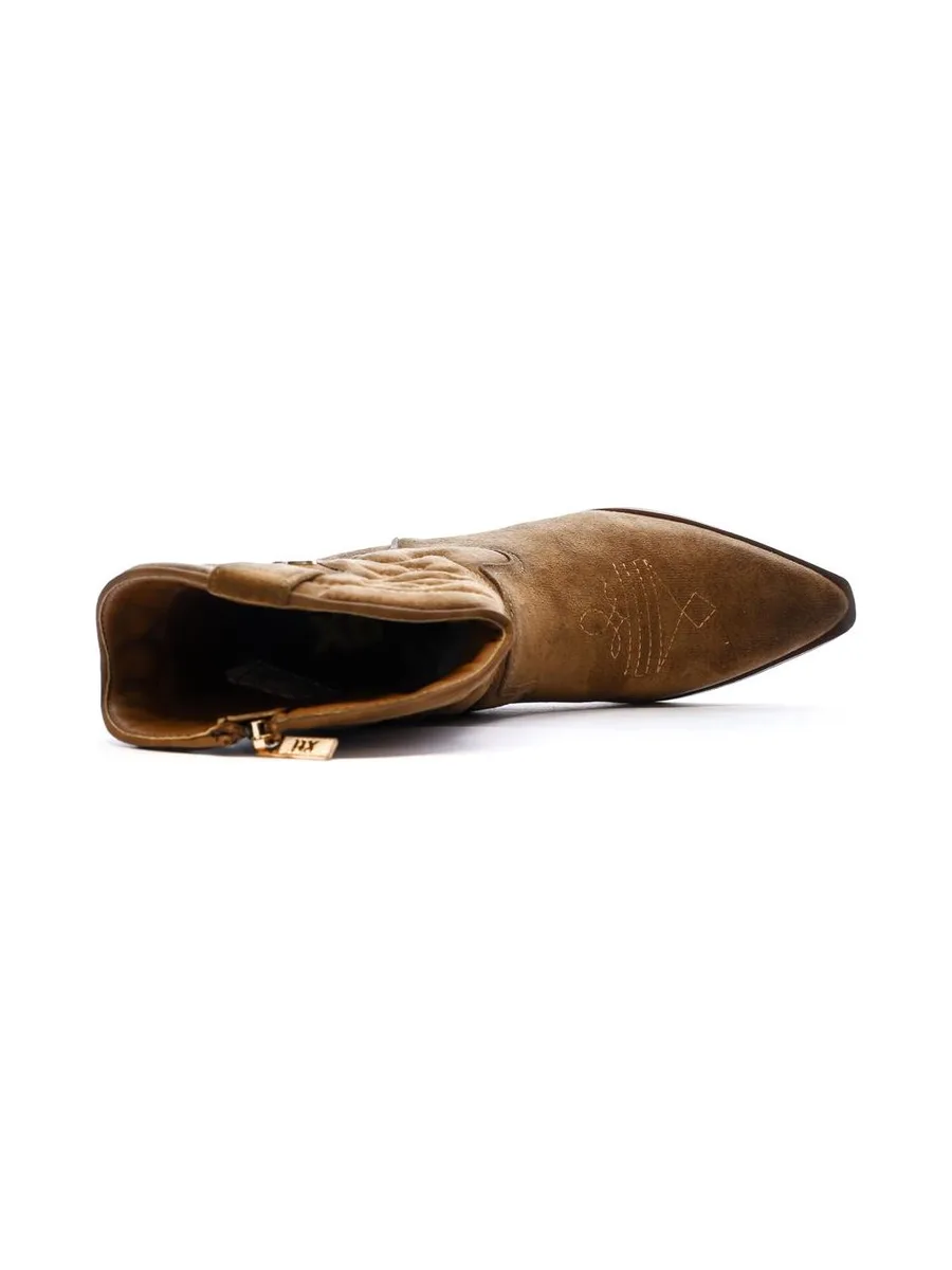 Santiags Basses Camel Femme Xti 144307 6