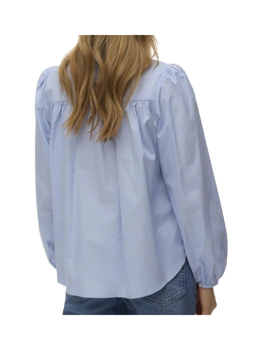 Blouse Bleu Femme Vero Moda Sascha 3