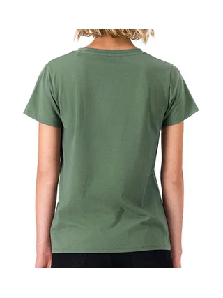 T-shirt Vert Femme Teddy Smith Ribelle 2