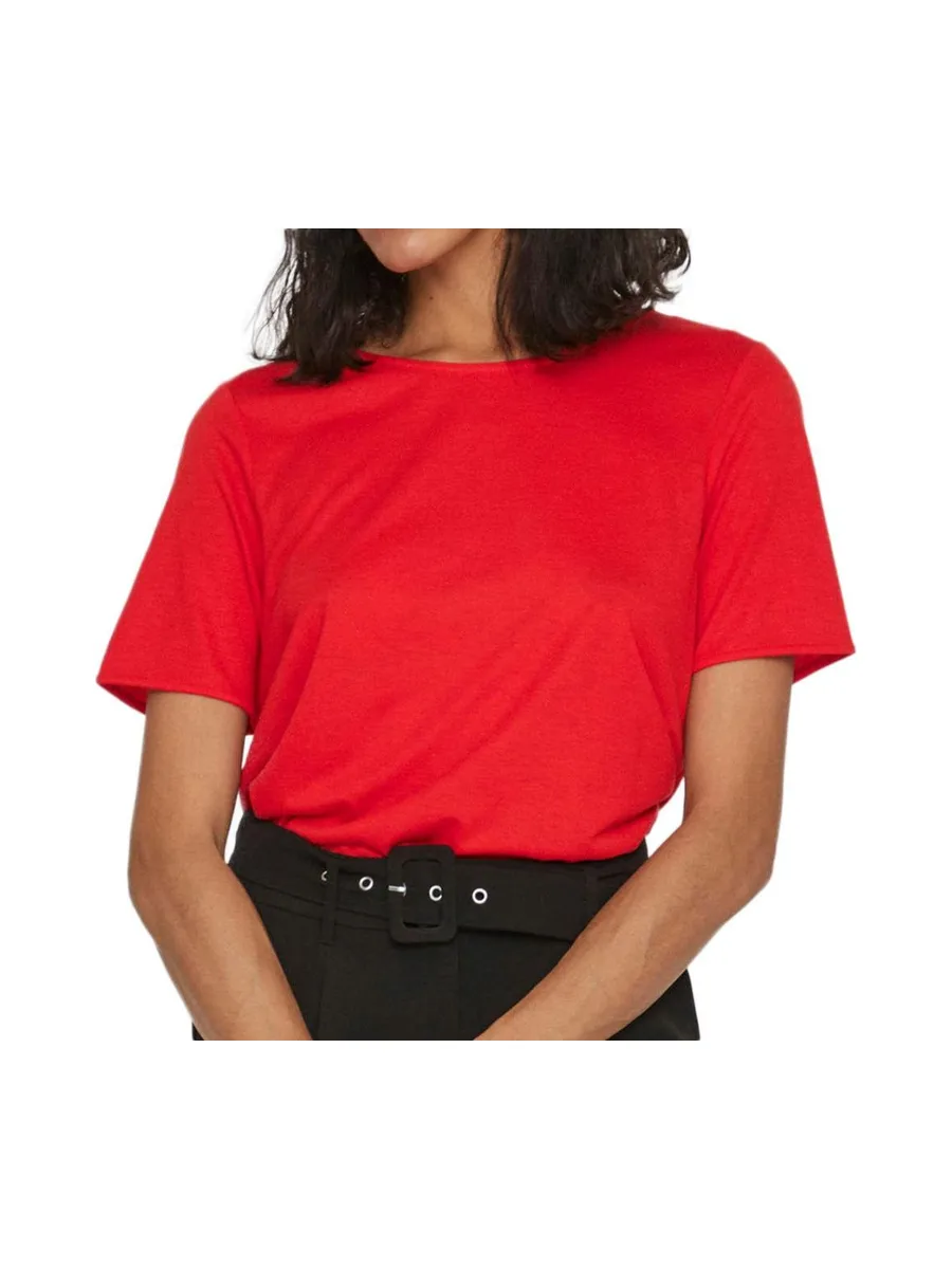 T-shirt Rouge Femme Vila Mooney 1