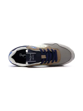 Baskets Gris Homme Pepe jeans London Life 4