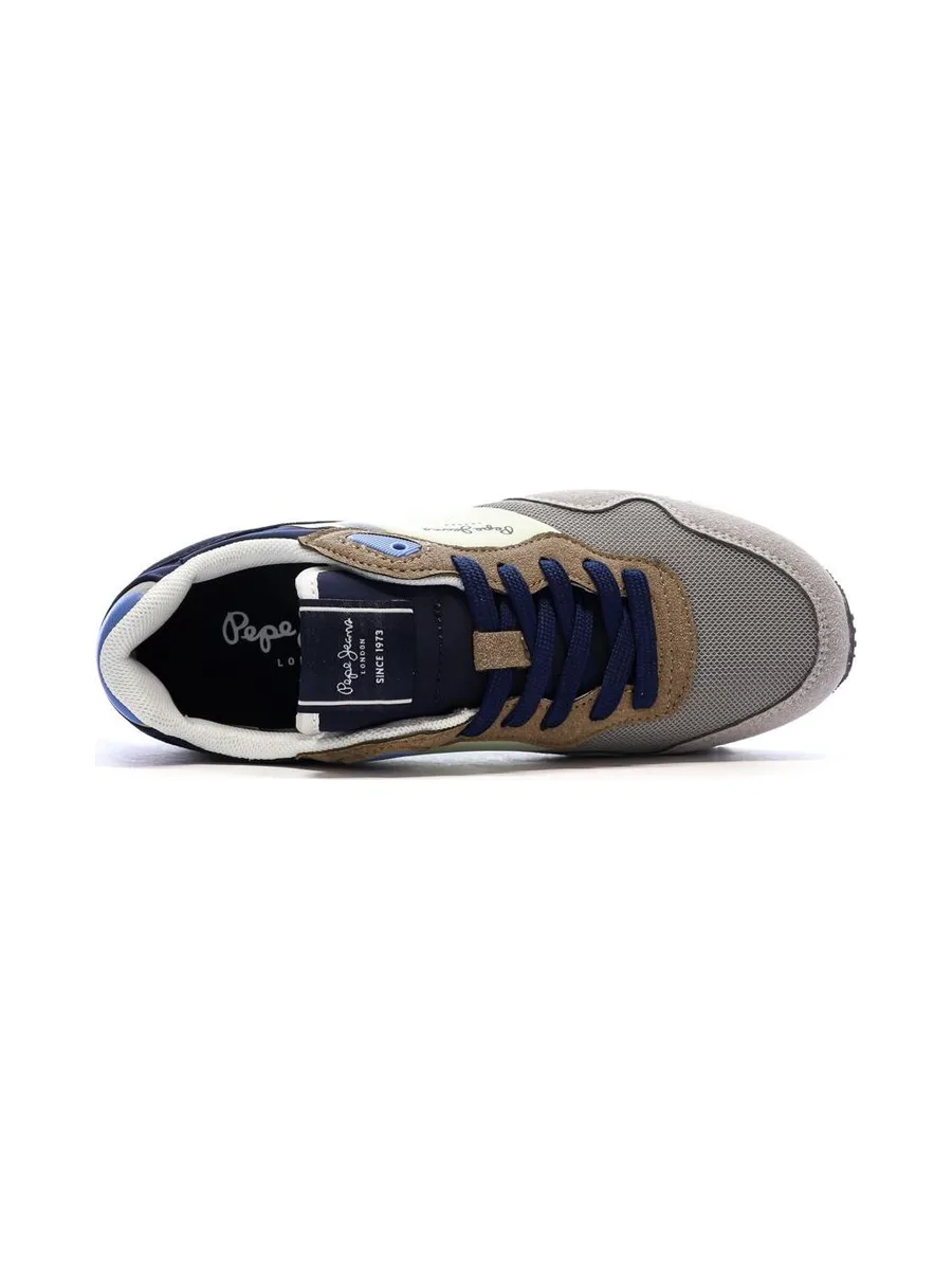 Baskets Gris Homme Pepe jeans London Life 5