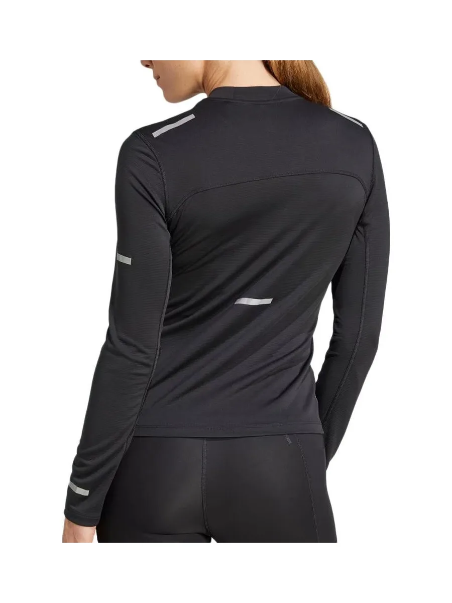 T-Shirt de Running Noir Femme Adidas Ultimate 2