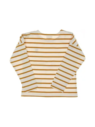 T-shirt Jaune à Rayures Enfant EOM Elorisa 2