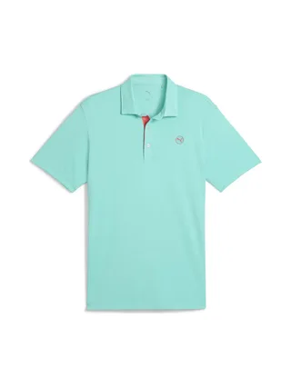 Polo de Golf Turquoise Homme Puma Pure 2.0 1