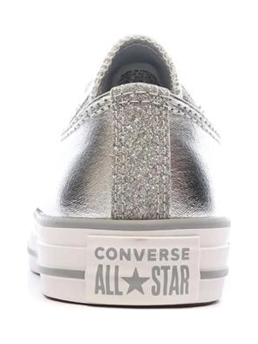 Baskets Argentées Femme Converse Chuck Taylor All Star A05433C 4