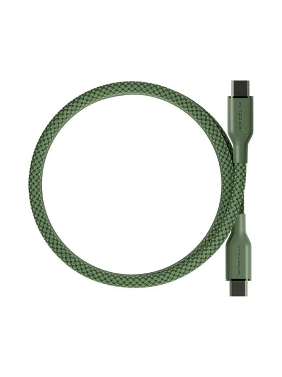 PanzerGlass empower™ by ® Magnetic 240W USB-C to USB-C Cable | USB 2.0 | 1.5M | Sage USB cable 4