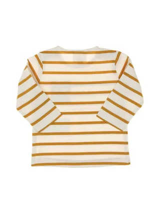 T-shirt Jaune à Rayures Garçon EOM Eloris2 2