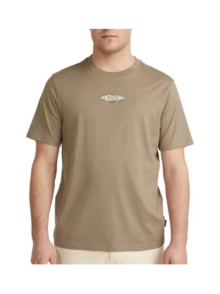 T-Shirt Taupe Homme O'Neill Print 1