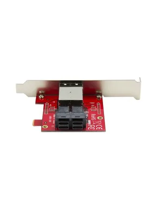 Mini-SAS Adapter - Dual SFF-8643 to 8644 3