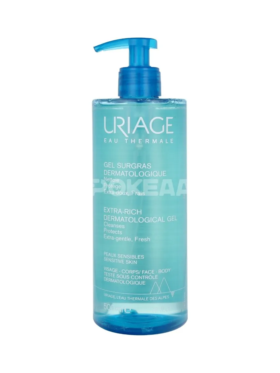 Uriage Extra-Rich Dermatalogical Gel 500ml 1