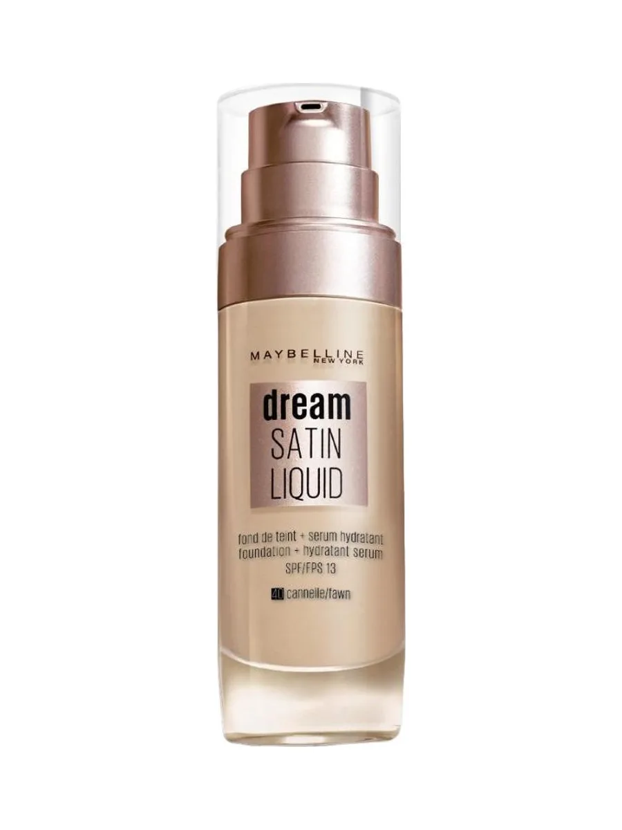 Fond de teint Dream Satin Liquid Gemey Maybelline SPF 13 40 Cannelle 2