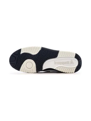 Baskets Blanches/Marine Homme Le Coq Sportif T1000 5