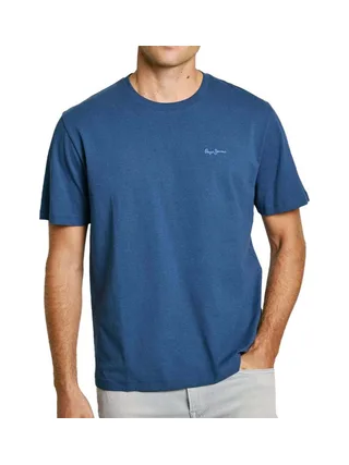 T-shirt Bleu Homme Pepe jeans Connor 1