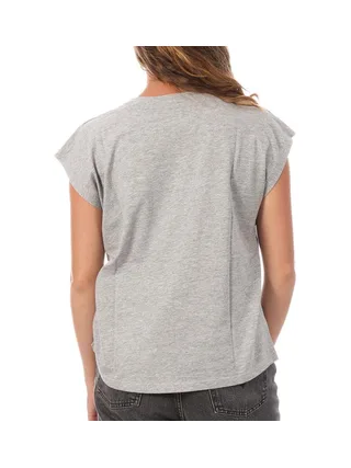 T-shirt Gris Femme Pepe jeans Bloom 2