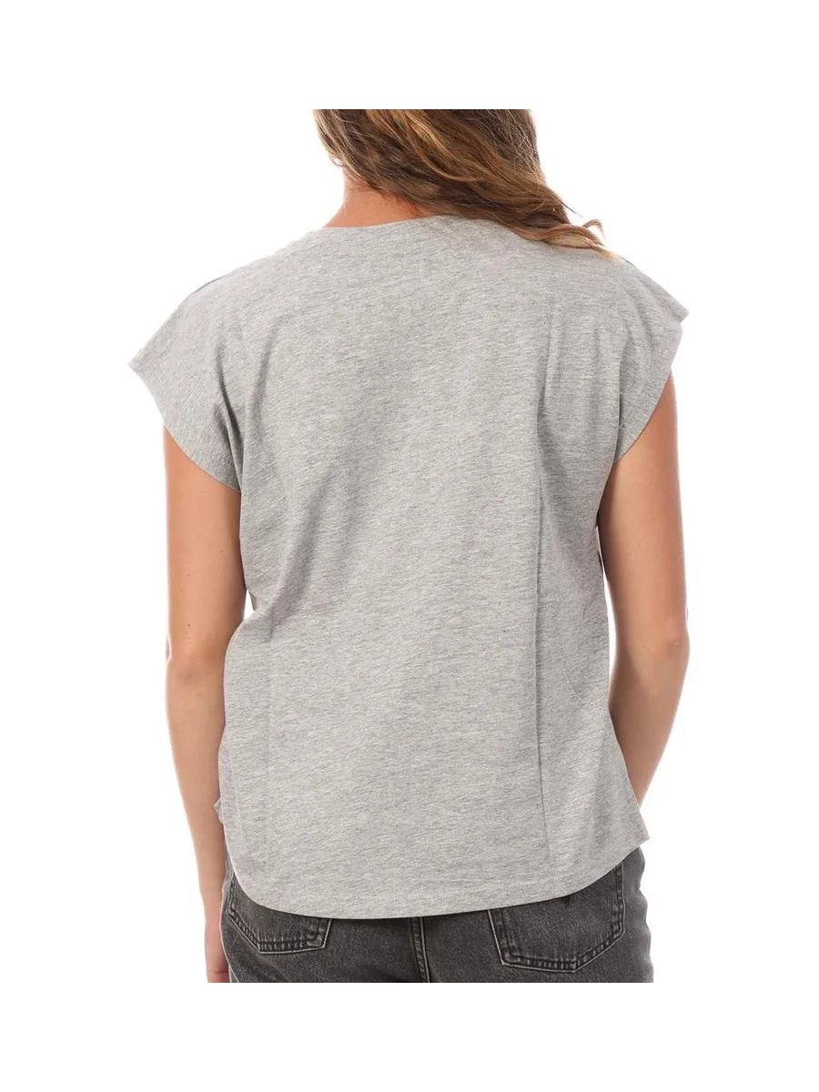 T-shirt Gris Femme Pepe jeans Bloom 3