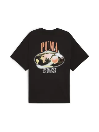 T-Shirt Noir Homme Puma Hoop 2