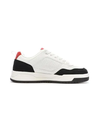 Baskets Blanches/Noires/Rouges Garçon Kappa Manis 2