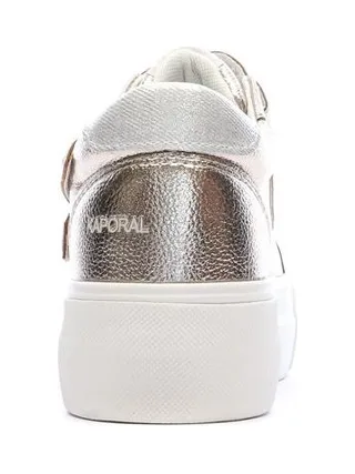Baskets Doré Plateforme Femme Kaporal Clovia 3