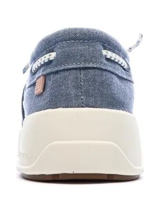 Chaussures bateau Bleu Femme TBS Cotton Canvas Argile 3