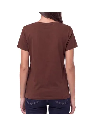 T-Shirt Marron Femme Teddy Smith Ribelles 2