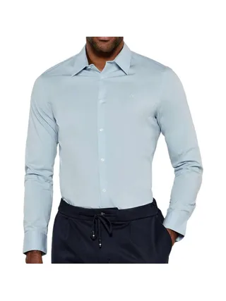 Chemise Bleu Clair Homme Calvin Klein Jeans Solid 1