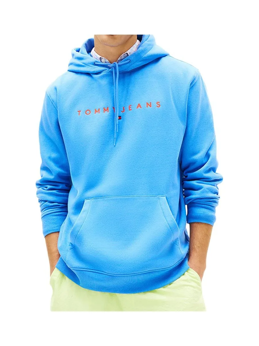 Sweat Turquoise Homme Tommy Hilfiger Washed DM0DM20746 2