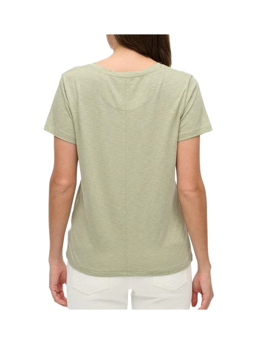 T-Shirt Vert Femme Superdry Studioss 3