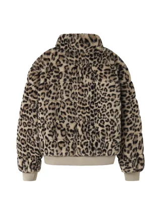 Veste en fausse fourrure Léopard Fille NAME IT Mila 3