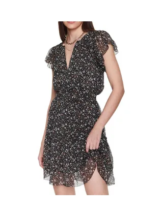 Robe Noire à Motifs Femme Pepe Jeans Aiko 1