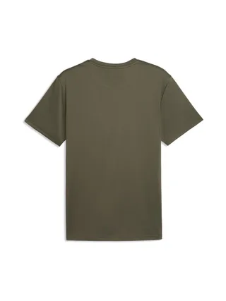 T-Shirt Kaki Homme Puma Essential Poly 2