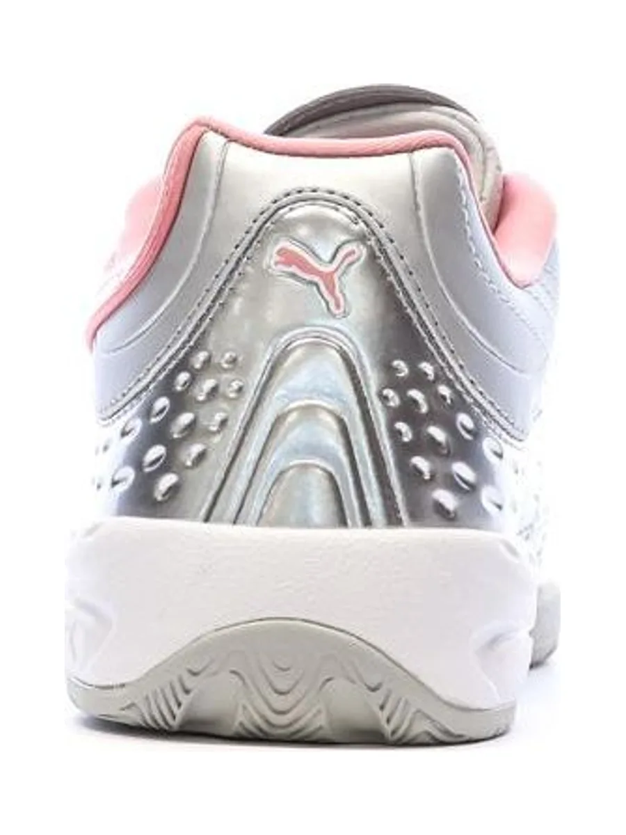 Baskets Argent/Rose Fille Puma V-s2 Goalgetter 4