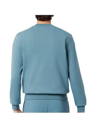 Sweat Bleu Canard Homme Lacoste SH9608 2