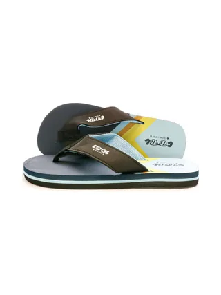 Tongs Noire/Bleu Garçon Cool Shoe Zinc 1