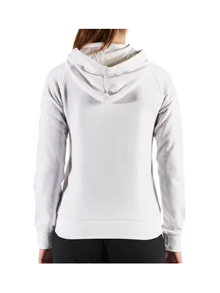 Sweat à Capuche Blanc Femme Kappa Belle Slim 2