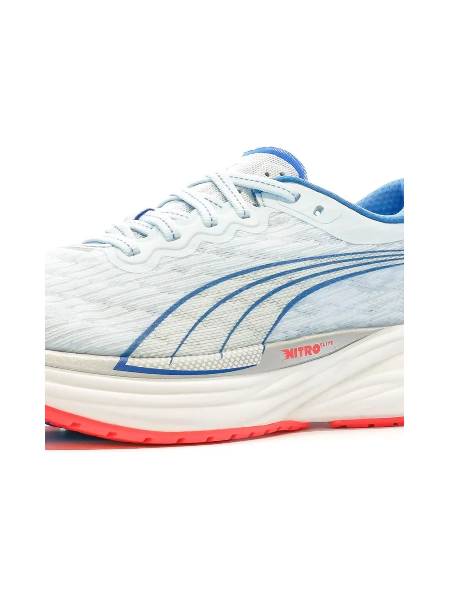 Chaussures de Running Bleu Femme Puma Deviate Nitro 2 7
