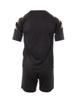 Ensemble de Football Noir Garçon Kappa Marcelo 2