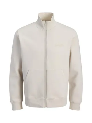 Sweat Zippé Beige Homme Jack & Jones Jordean 1