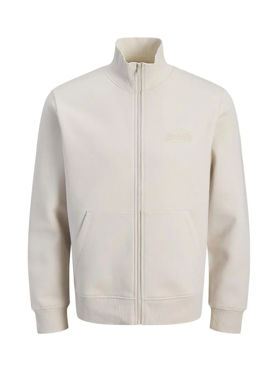 Sweat Zippé Beige Homme Jack & Jones Jordean 2