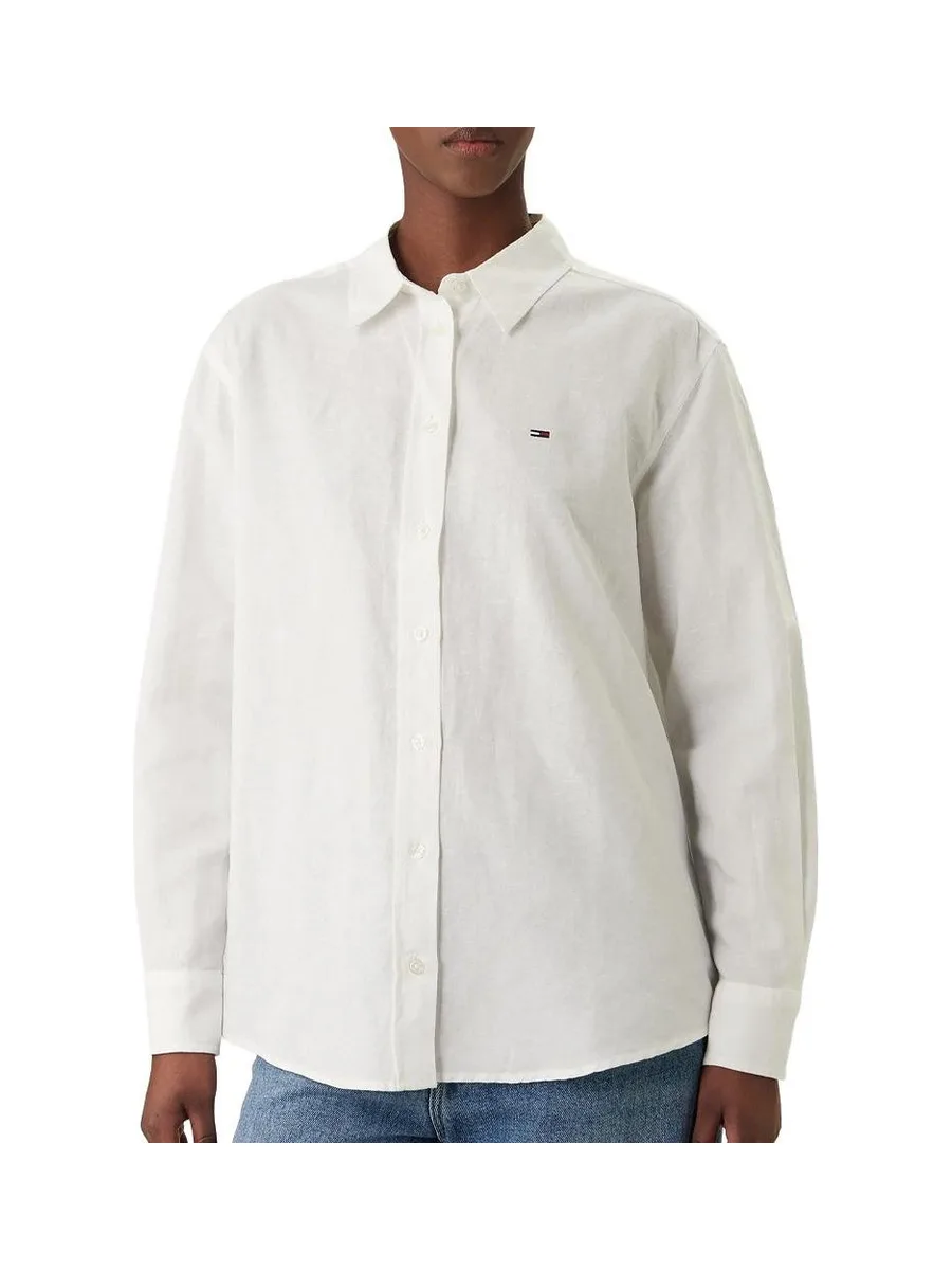 Chemise Beige Femme Tommy Hilfiger Tjw Rlx 2