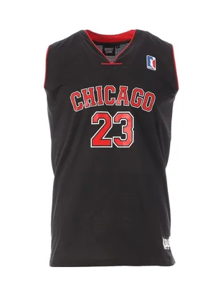 Chicago 23 Maillot de basketball Noir Homme Sport Zone 1