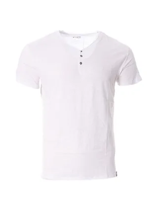 T-shirt Blanc Homme Paname Brothers TAZIO 3