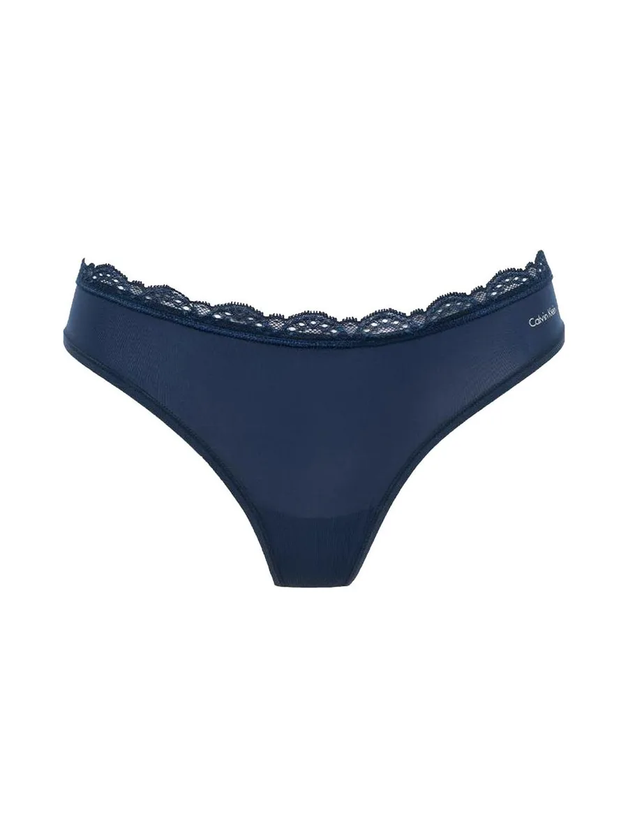 String Marine Femme Calvin Klein Jeans Thong 2