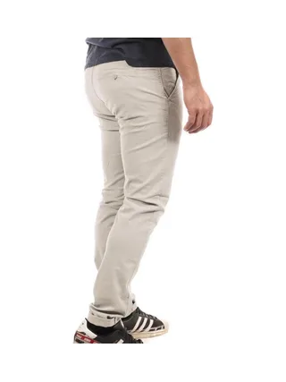 Pantalon Chino Blanc/Écru Homme Paname Brothers Costa1 2