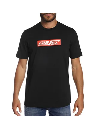 T-shirt Noir Homme Diesel T-Just 1