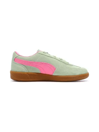 Baskets Verte/Rose Fille Puma Palermo PS 2