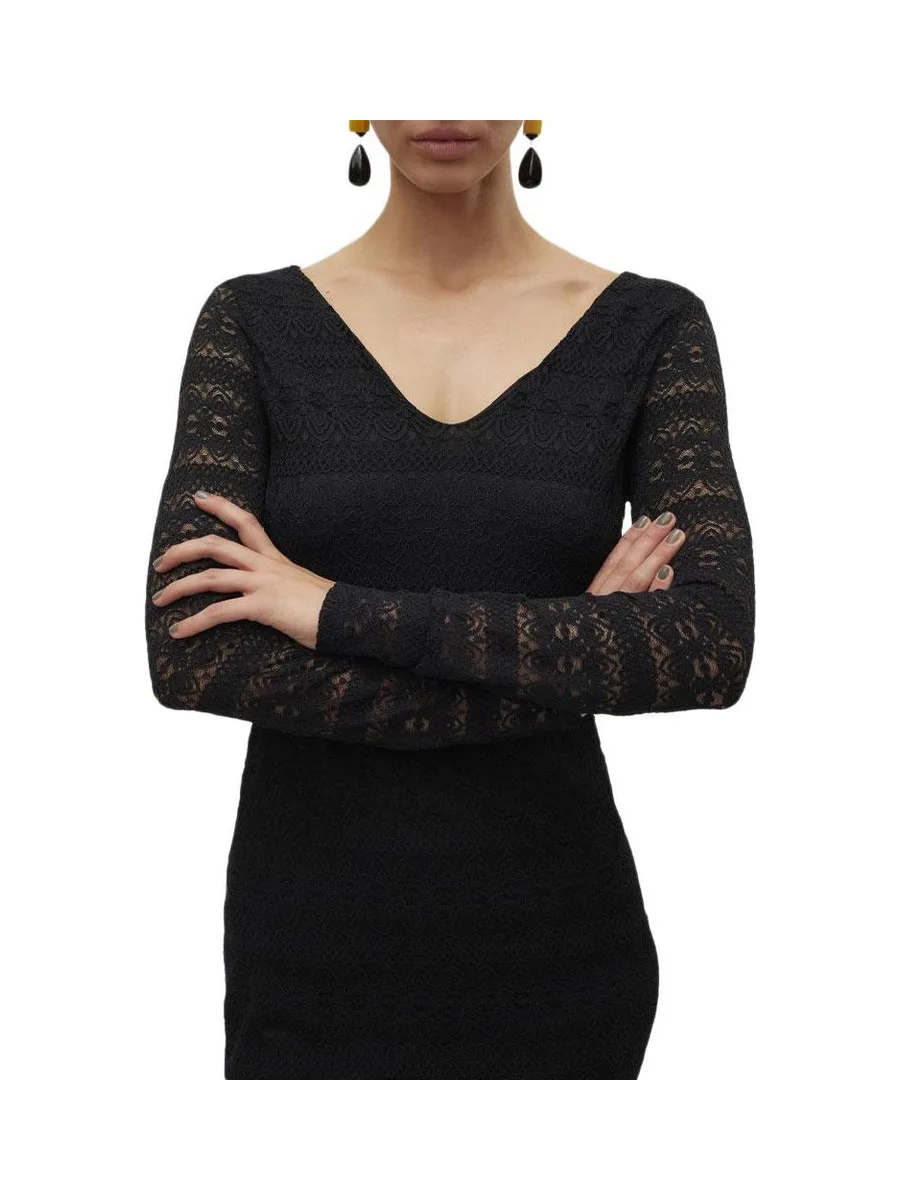 Robe Noire Femme Vero Moda Zoé 5