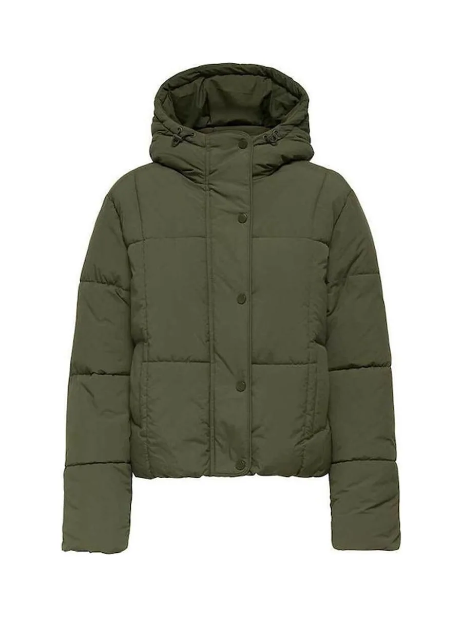 Doudoune Kaki Femme JDY Wonder Puffer 2