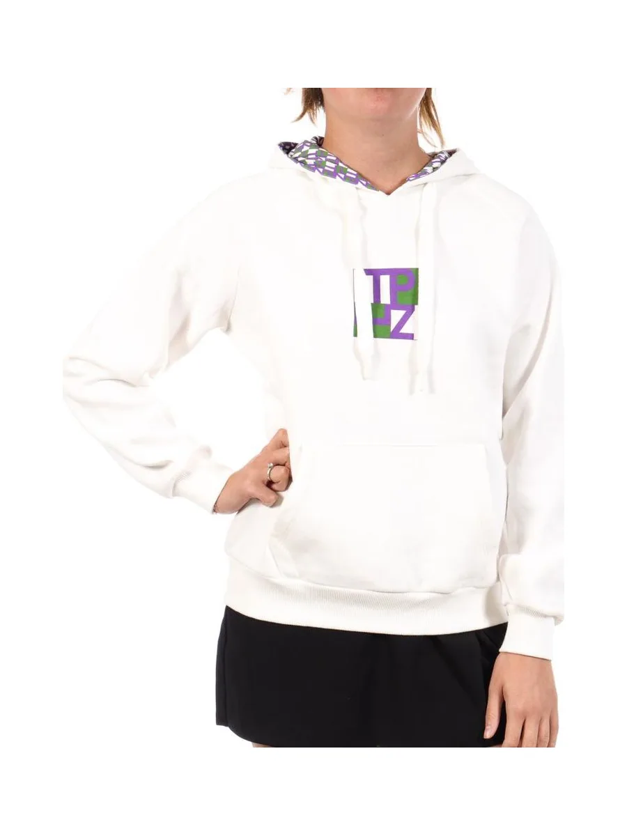 Sweat Capuche Blanc Femme Les Tropéziennes Bondi 2